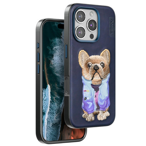 Venco İphone 16 Pro Max Cute Desenli Kapak - Lacivert