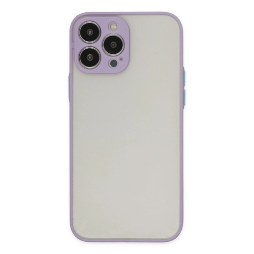 İphone 15 Pro Max Kılıf Montreal Kapak - Mor