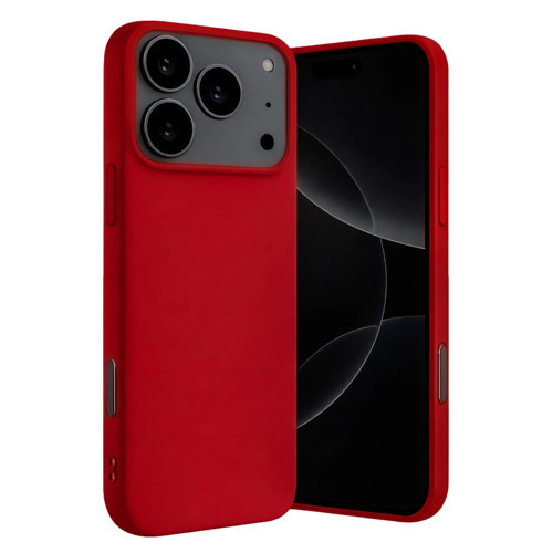İphone 17 Pro Max Nano İçi Kadife - Kırmızı
