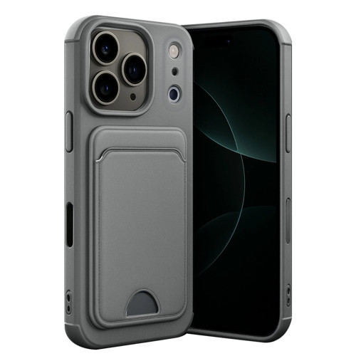 İphone 17 Pro Kelvin Kartvizitli - Gri