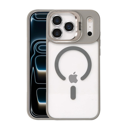Joko İphone 17 Pro Remim Lensli Magsafe Standlı Kapak - Titan Gri