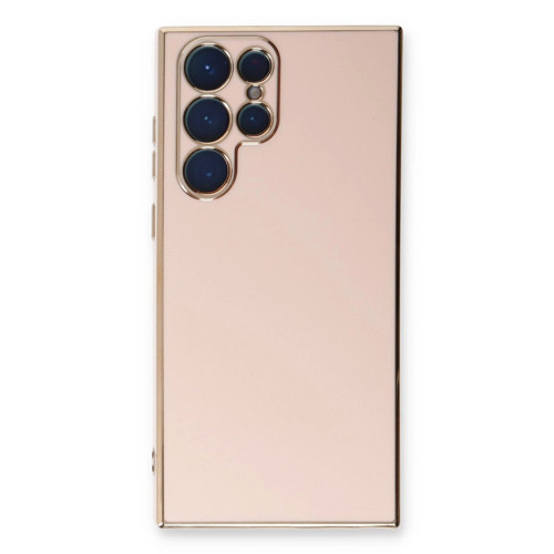 Galaxy S22 Ultra Kılıf Volet - Pembe