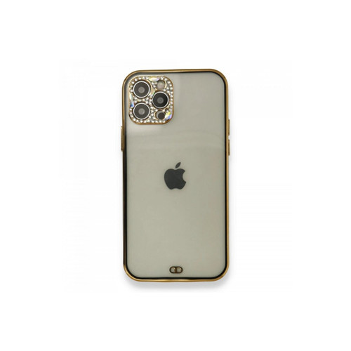 İphone 12 Pro Kılıf Liva Taşlı - Siyah
