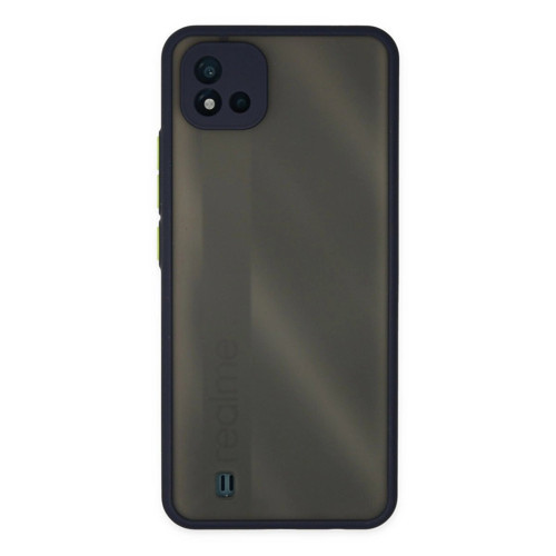 Realme C11 2021 Kılıf Montreal Kapak - Lacivert