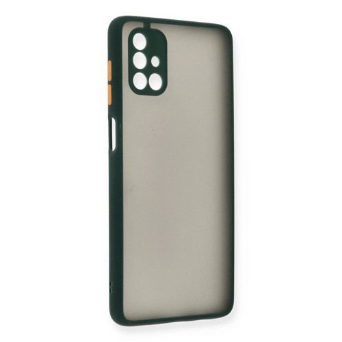 Galaxy M51 Kılıf Montreal Kapak - Yeşil