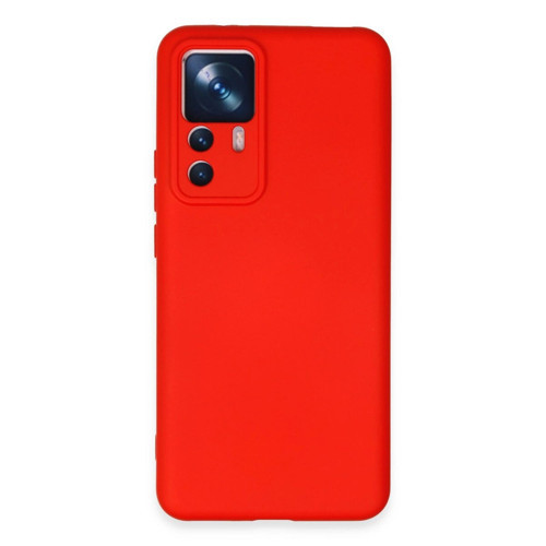 Mi 12T Pro Kılıf Nano İçi Kadife - Kırmızı