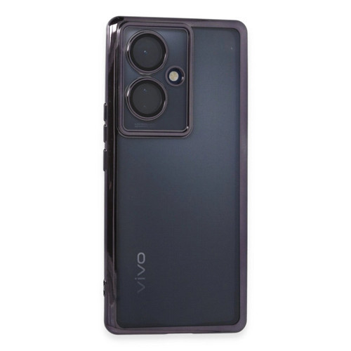 Vivo V29 Lite Kılıf Lensli - Mor