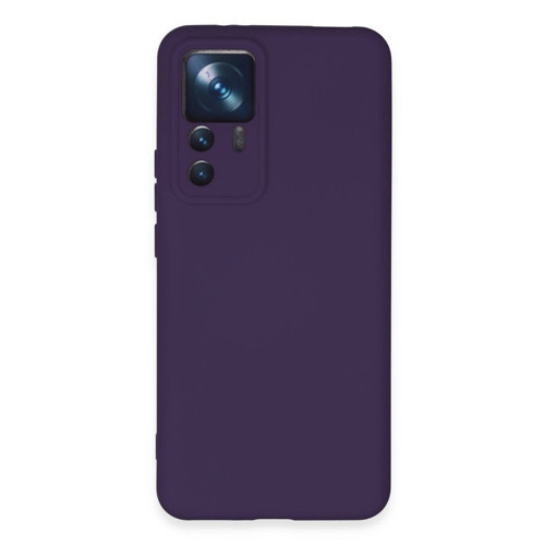 Mi 12T Pro Kılıf Nano İçi Kadife - Mor