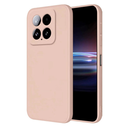 Mi 14T Pro Kılıf Nano İçi Kadife - Pudra