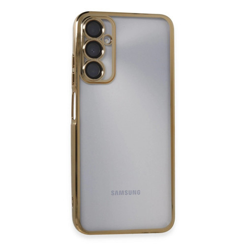 Galaxy A05S Kılıf Lensli - Gold