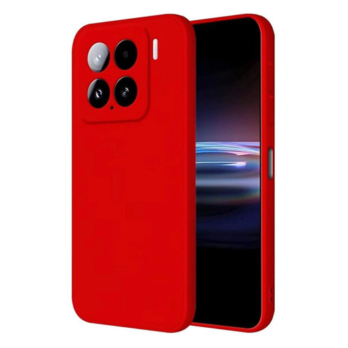 Mi 15 Pro Kılıf Nano İçi Kadife - Kırmızı