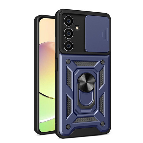 Galaxy A05 Kılıf Pars Lens Yüzüklü - Lacivert