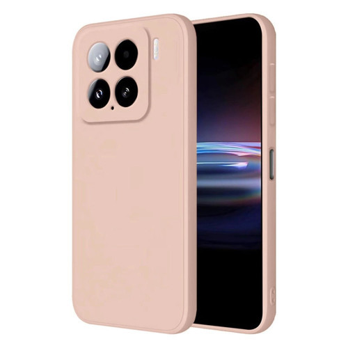 Mi 15 Pro Kılıf Nano İçi Kadife - Pudra