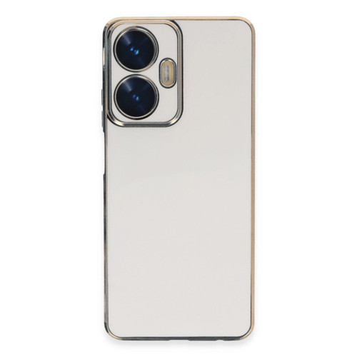 Realme C55 Kılıf Volet - Beyaz