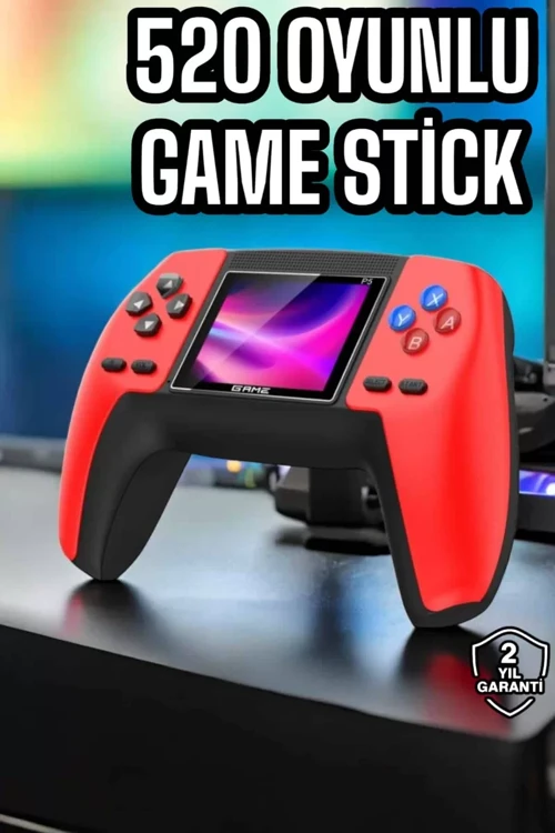 ieg™ Gamepad 520 Retro Oyunlu Taşınabilir El Konsolu Atari
