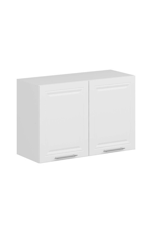 Mutfak Modül Mbr_C Üst 2Dk1R 90-H60Cm Dolap Beyaz Beyaz Mdf