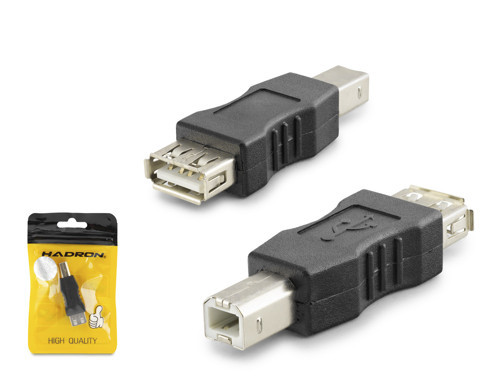 HDX1354 USB-B to USB Dişi Dönüştürücü (Printer) - Siyah