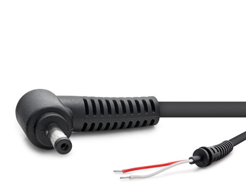 HDX5516 Laptop DC Jack Kablosu 4.0x1.35 mm L Tip 1.2 m - Siyah
