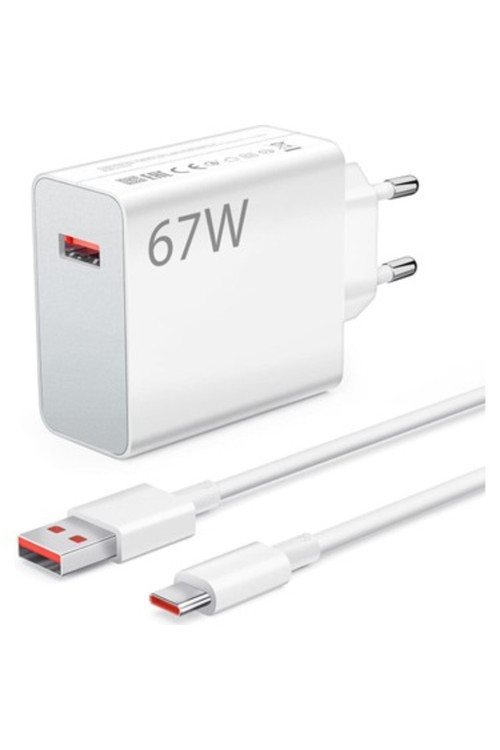 General Mobile GM 9 Pro 67WATT hızlı turbo şarj kablo + baslık baslık