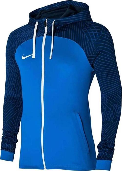 M Dri-FIT Strike23 Hooded Track Jacket Knit DR2571-463 Lacivert Mavi Erkek Eşofman Üstü