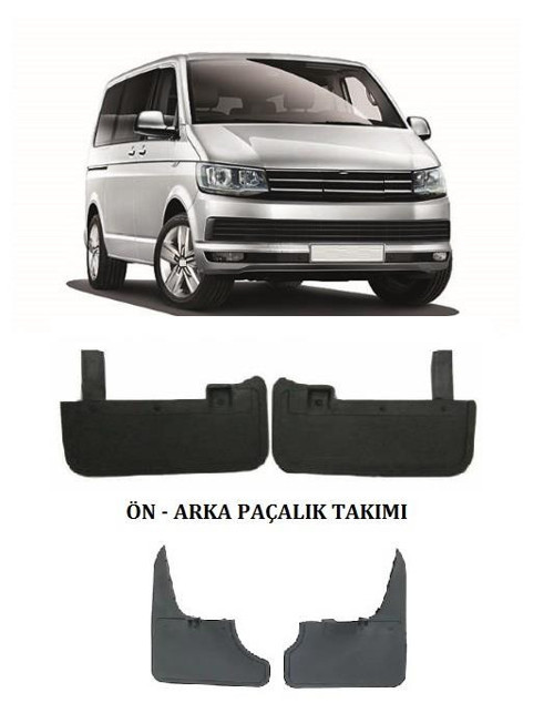 Volkswagen T5 T6 T7 Tip Paçalık Ön Arka Tozluk 2003-2023