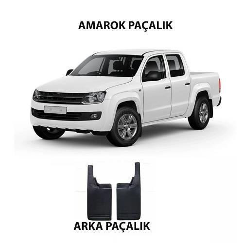 VW Amarok Paçalık Tozluk Çamur Önleyici 2 Parça Arka