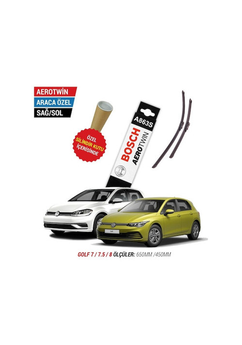 Aerotwin A863S VW Golf 7 / 7.5 / 8 Silecek (2012-2024)