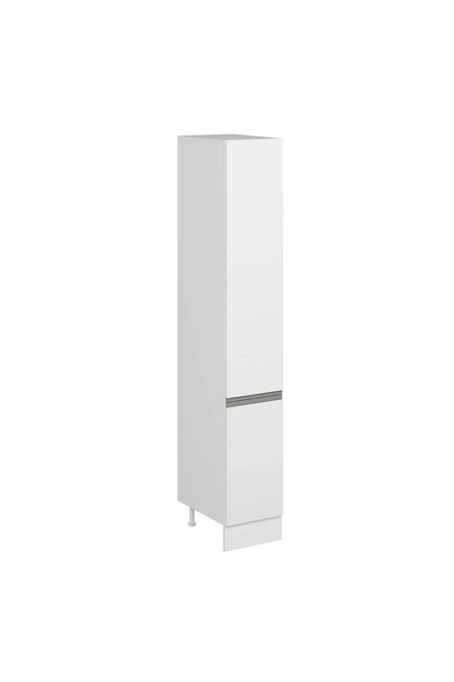 Mutfak Modül Hg_J 40-H240Cm Boy Dolabı Beyaz Beyaz Suntalam