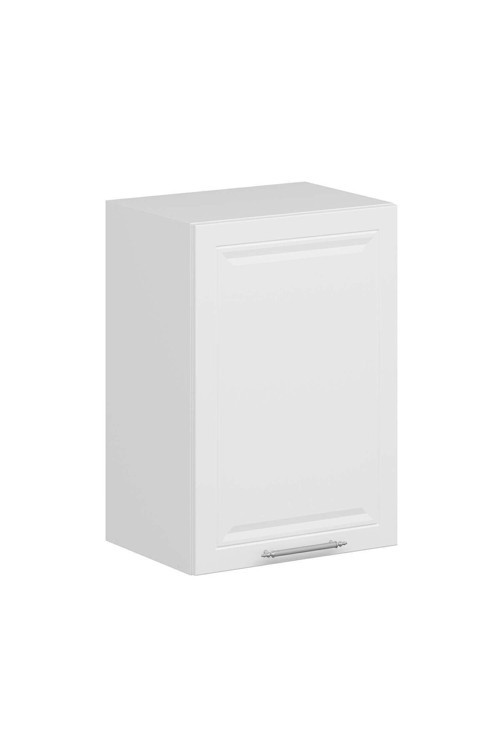 Mutfak Modül Mbr_C Üst 1Dk2R 50-H72Cm Dolap Beyaz Beyaz Mdf