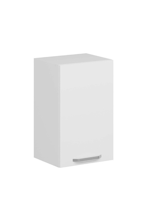 Mutfak Modül Duz Üst 1Dk2R 45-H72Cm Dolap Beyaz Beyaz Mdf