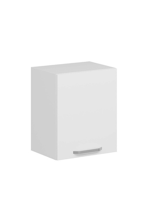 Mutfak Modül Duz Üst 1Dk1R 50-H60Cm Dolap Beyaz Beyaz Mdf