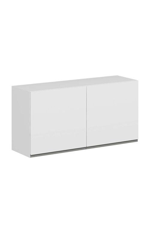 Mutfak Modül Hg_J Üst 2Dk1R 120-H60Cm Dolap Beyaz Beyaz Suntalam