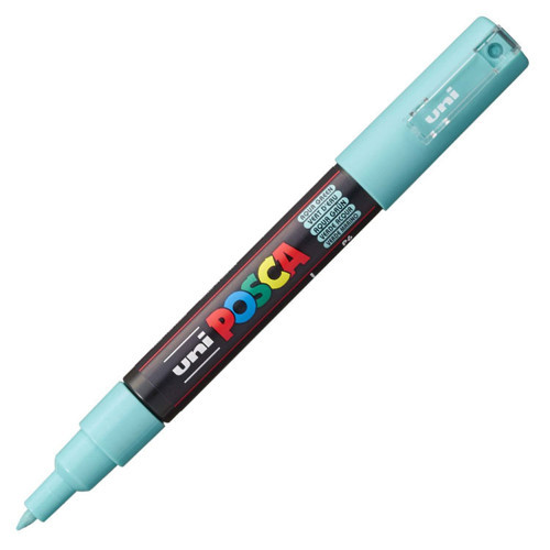 Posca 0.7 Su Bazlı Boyama Kalemi Markörü Su Yeşili N Pc-1M (6 Lı Paket)