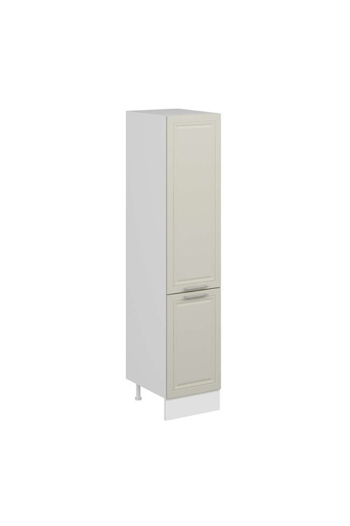 Mutfak Modül Mbr_C 45-H210Cm Boy Dolabı Beyaz Kumtaşı Suntalam