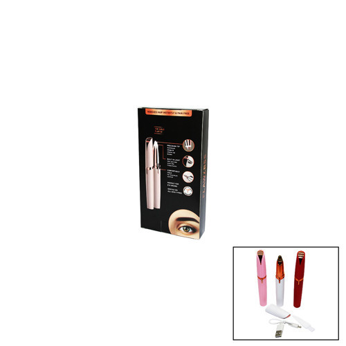 FLAWLBSS USB ŞARJLI KALEM MODELİ KAŞ BURUN YANAK KIL MAKİNESİ (4604)