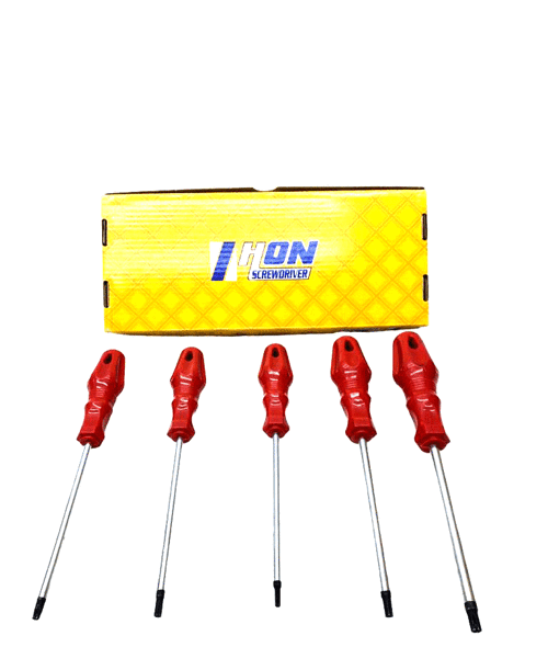 TORNAVİDA 5 PARÇA TORK TORX TORNAVİDA SETİ (4604)