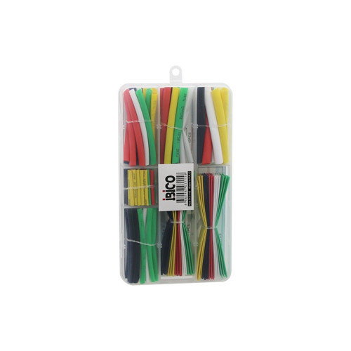 140PCS MAKARON KABLO TAMİR SETİ ISIYLA BÜZÜŞMELİ DARALAN HORTUM (4604)