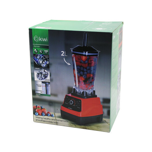 KİWİ KSB-2251 PRO STANDLI BLENDER BUZ KIRICI ÇOK AMAÇLI BLENDER DOĞRAYICI 1500W6 BIÇAKHAZNE=2LT 9 KADEME HIZ (4604)
