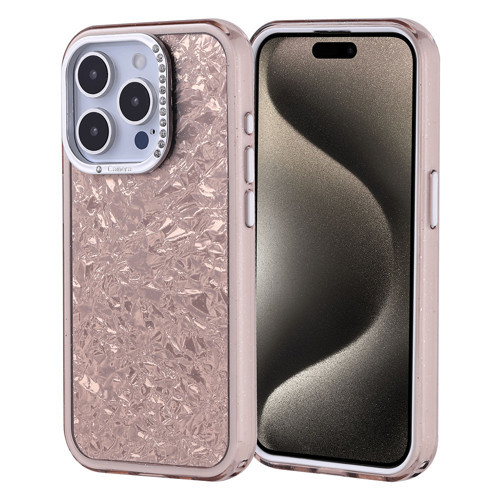iPhone 15 Pro Kılıf Taşlı Tasarımlı Kapi Kılıf