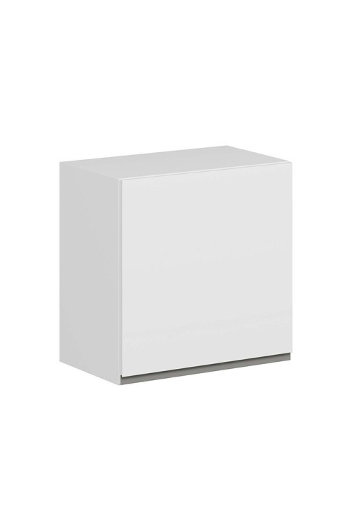 Mutfak Modül Hg_J Üst 1Dk1R 60-H60Cm Dolap Beyaz Beyaz Mdf