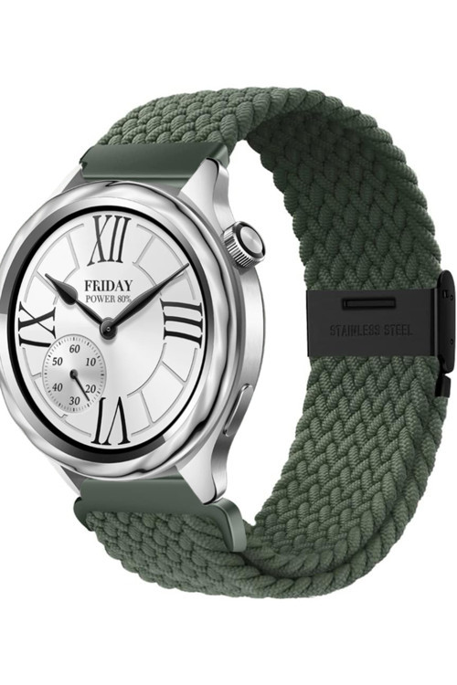Xiaomi Watch S4/S3/S2/S2 Pro/S1 Active/S1 Uyumlu Metal Klips Hasır Örgü Spor Kordon