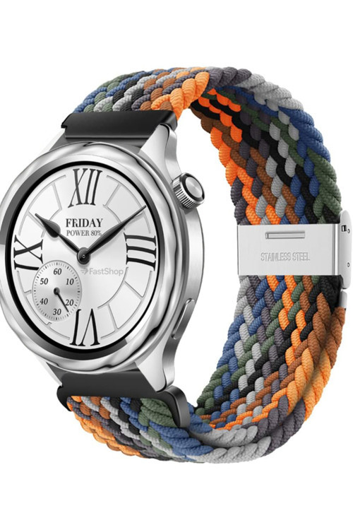 Xiaomi Watch S4/S3/S2/S2 Pro/S1 Active/S1 Uyumlu Metal Klips Hasır Örgü Spor Kordon