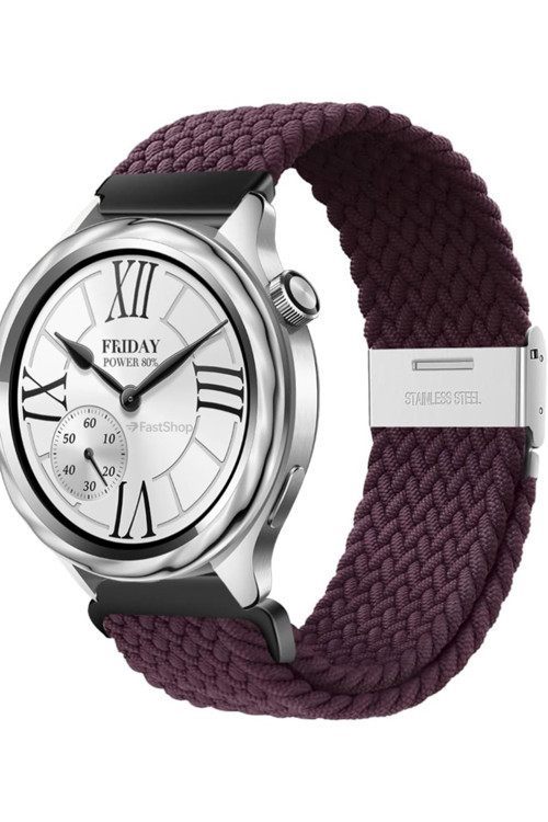 Xiaomi Watch S4/S3/S2/S2 Pro/S1 Active/S1 Uyumlu Metal Klips Hasır Örgü Spor Kordon