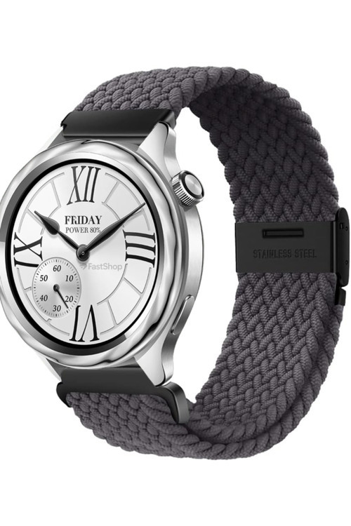 Xiaomi Watch S4/S3/S2/S2 Pro/S1 Active/S1 Uyumlu Metal Klips Hasır Örgü Spor Kordon