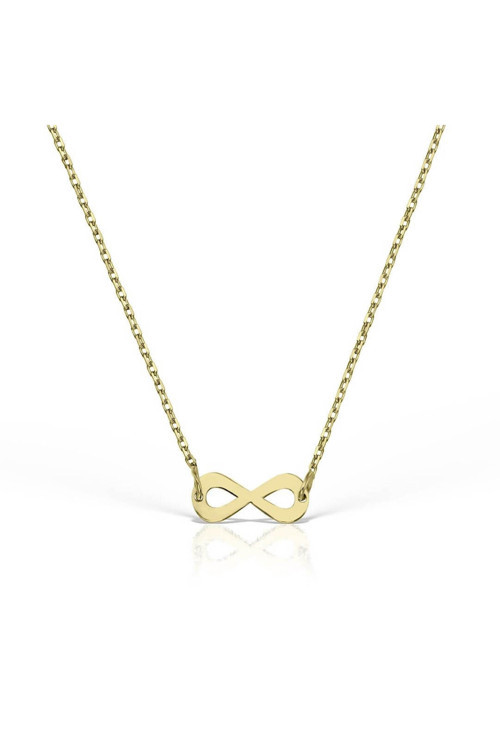 kolye ALTIN Sonsuz kolye "INFINITY"