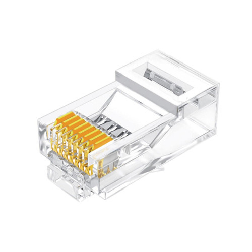Cat5e RJ45 Jack 8P8C Ethernet Konnektörü Altın Kaplama 102 Adet