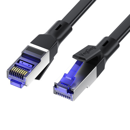CAT7 10Gbps Gigabit 600Mhz FTP RJ45 Flat Ethernet Kablosu 5 Metre