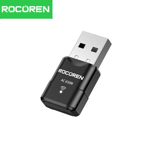 650 Mbps 2.4 & 5GHz Dual Band USB WiFi Adaptör