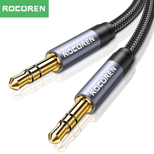 3.5mm Hi-Fi TRS AUX Ses Kablosu 50 CM