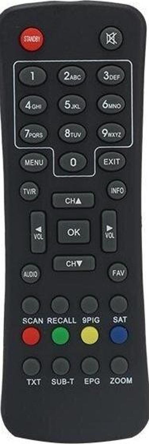 AMSTRAD MİNİ SD UYDU ALICISI KUMANDASI 